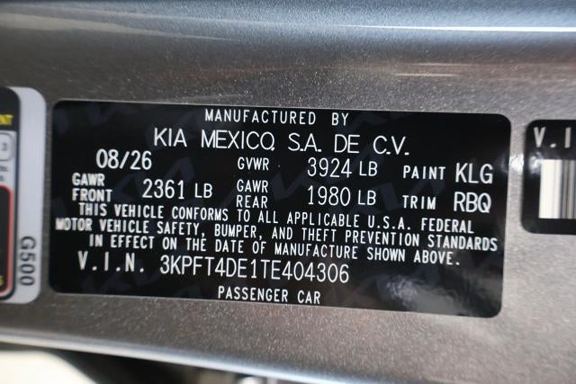 2026 Kia K4 LXS