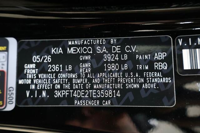 2026 Kia K4 LXS