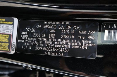 2026 Kia K4 GT-Line