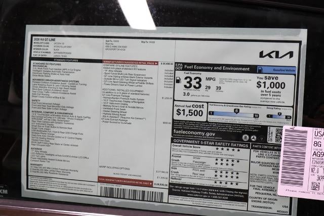 2026 Kia K4 GT-Line