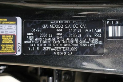 2026 Kia K4 GT-Line