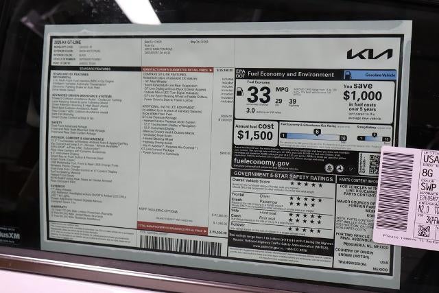 2026 Kia K4 GT-Line