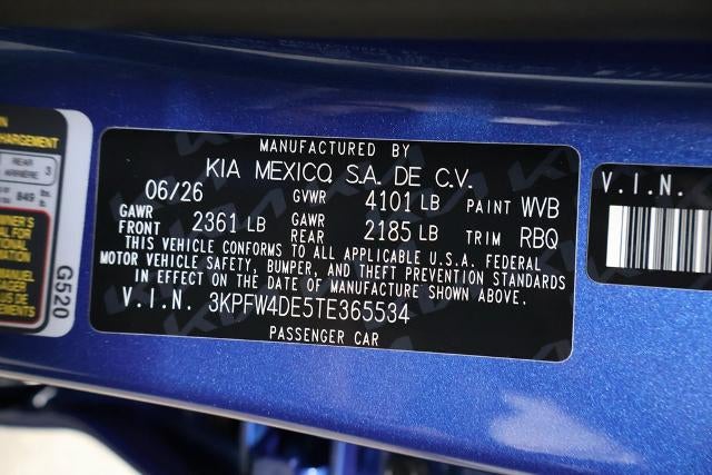 2026 Kia K4 GT-Line