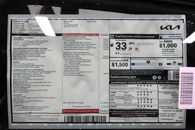 2026 Kia K4 GT-Line