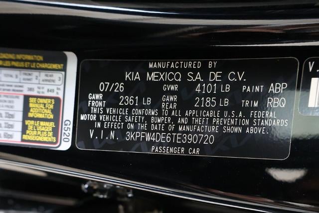 2026 Kia K4 GT-Line