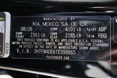 2026 Kia K4 GT-Line