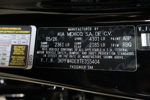 2026 Kia K4 GT-Line