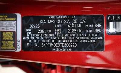 2026 Kia K4 GT-Line