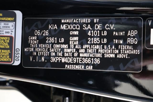 2026 Kia K4 GT-Line