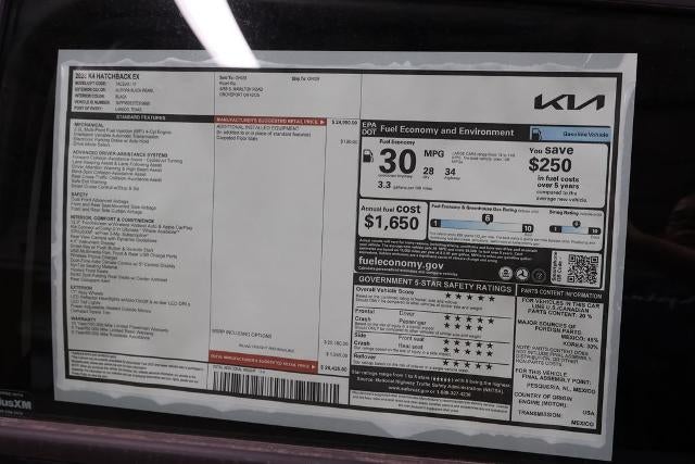 2026 Kia K4 Hatchback EX