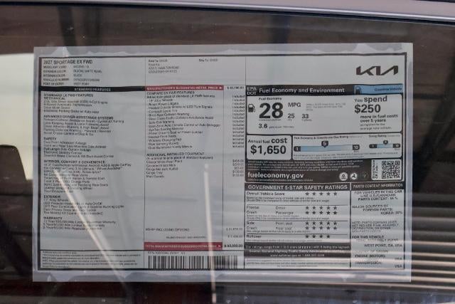 2027 Kia Sportage EX