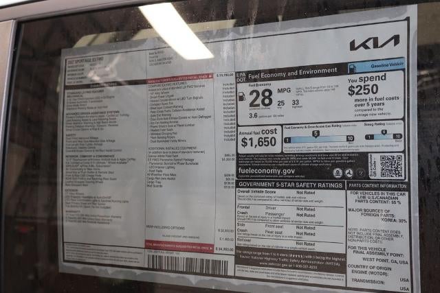 2027 Kia Sportage EX