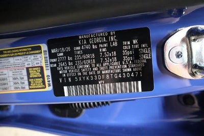 2026 Kia Sportage EX