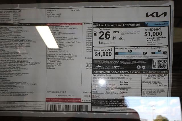 2027 Kia Sportage EX