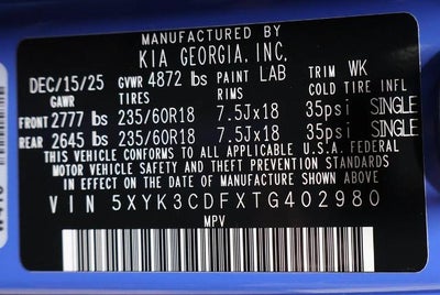 2026 Kia Sportage EX