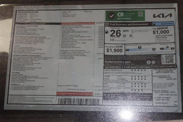 2026 Kia Sportage EX