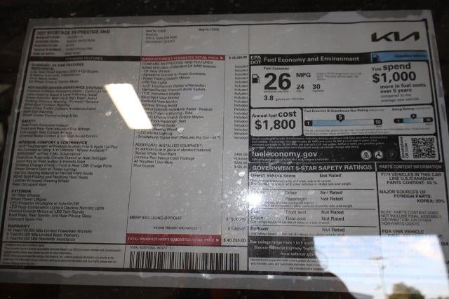 2027 Kia Sportage SX-Prestige