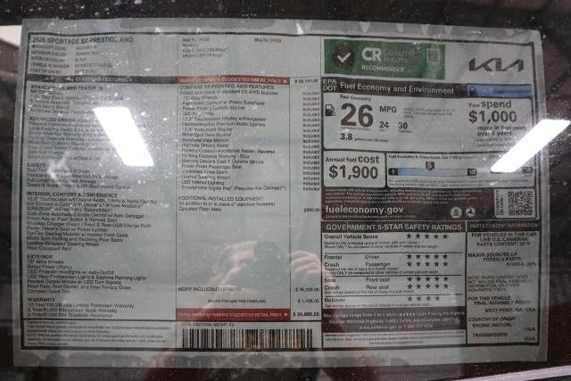 2026 Kia Sportage SX-Prestige