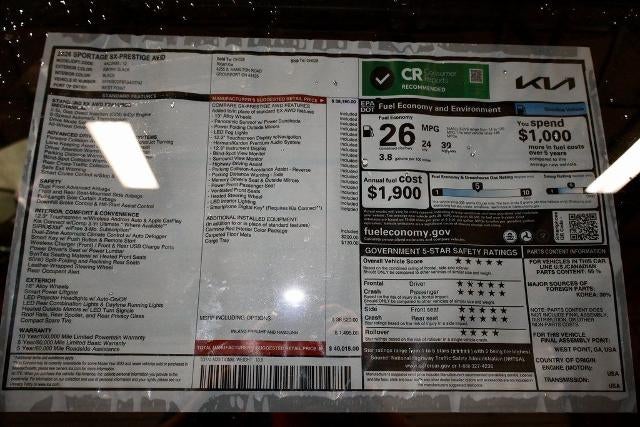 2026 Kia Sportage SX-Prestige