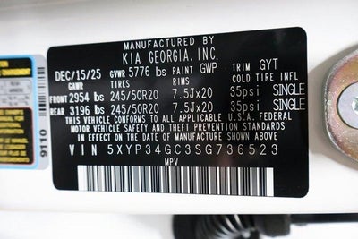 2025 Kia Telluride EX