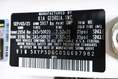 2025 Kia Telluride SX-Prestige X-Line