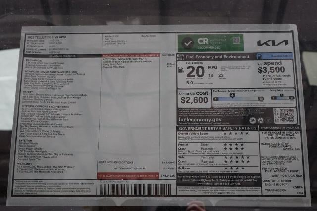 2025 Kia Telluride S
