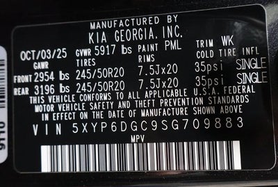 2025 Kia Telluride S