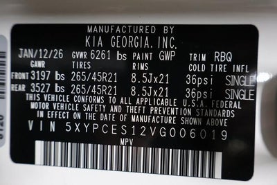 2027 Kia Telluride X-Line EX