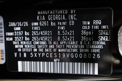 2027 Kia Telluride X-Line EX