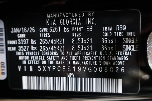 2027 Kia Telluride X-Line EX