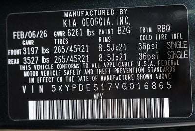 2027 Kia Telluride X-Line SX