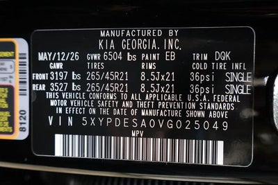 2027 Kia Telluride Hybrid X-Line SX