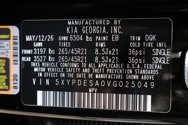 2027 Kia Telluride Hybrid X-Line SX