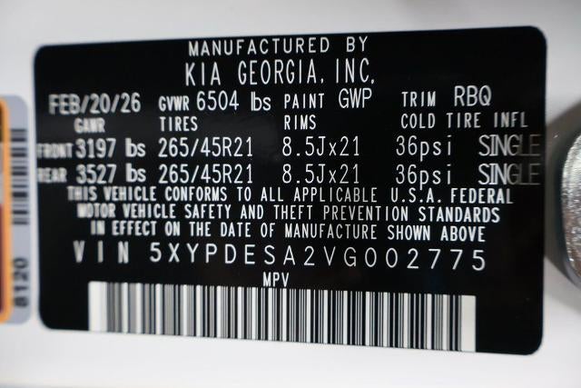 2027 Kia Telluride Hybrid X-Line SX