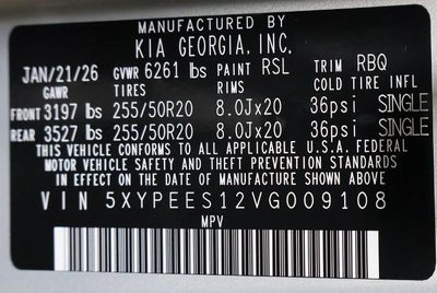 2027 Kia Telluride S