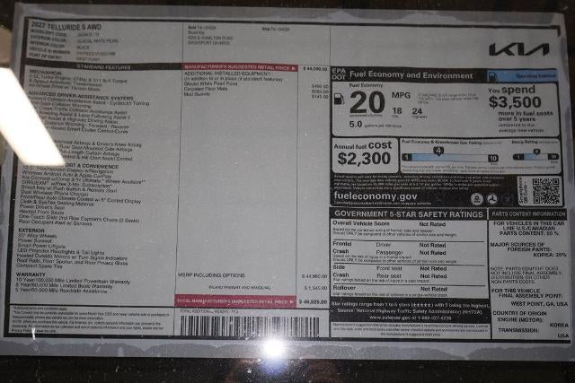 2027 Kia Telluride S