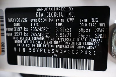 2027 Kia Telluride Hybrid X-Line SX-Prestige