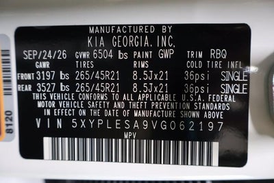 2027 Kia Telluride Hybrid X-Line SX-Prestige