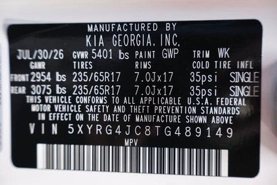 2026 Kia Sorento LX