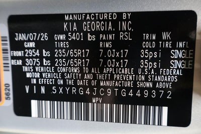 2026 Kia Sorento LX
