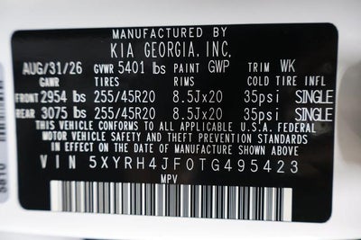 2026 Kia Sorento EX