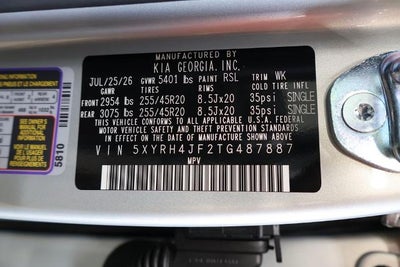 2026 Kia Sorento EX