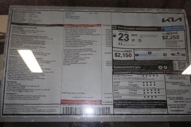 2026 Kia Sorento EX