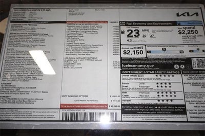 2026 Kia Sorento X-Line EX