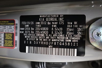 2026 Kia Sorento EX