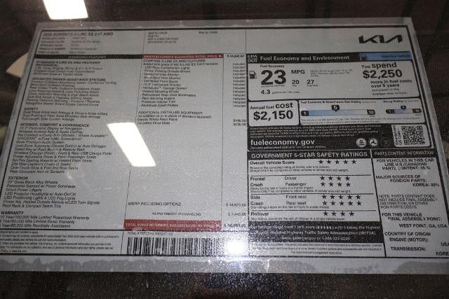 2026 Kia Sorento X-Line SX