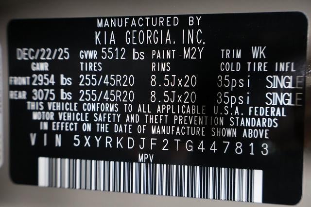 2026 Kia Sorento X-Line SX