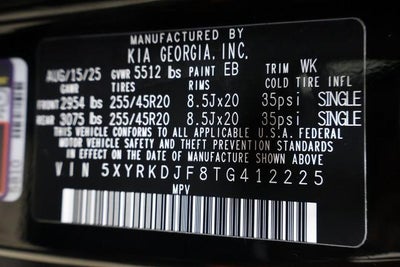 2026 Kia Sorento X-Line SX Prestige