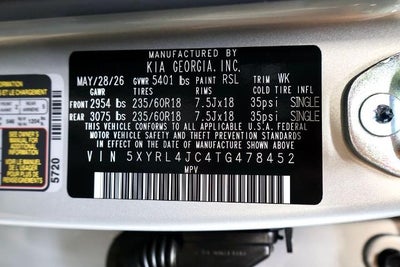 2026 Kia Sorento S