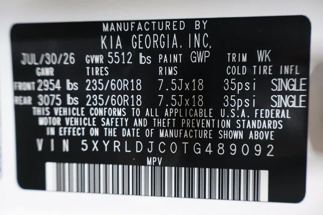 2026 Kia Sorento S